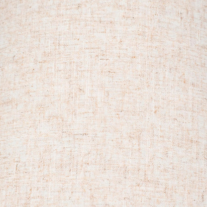 Artisan Clay Table Lamp with Tapered Shade