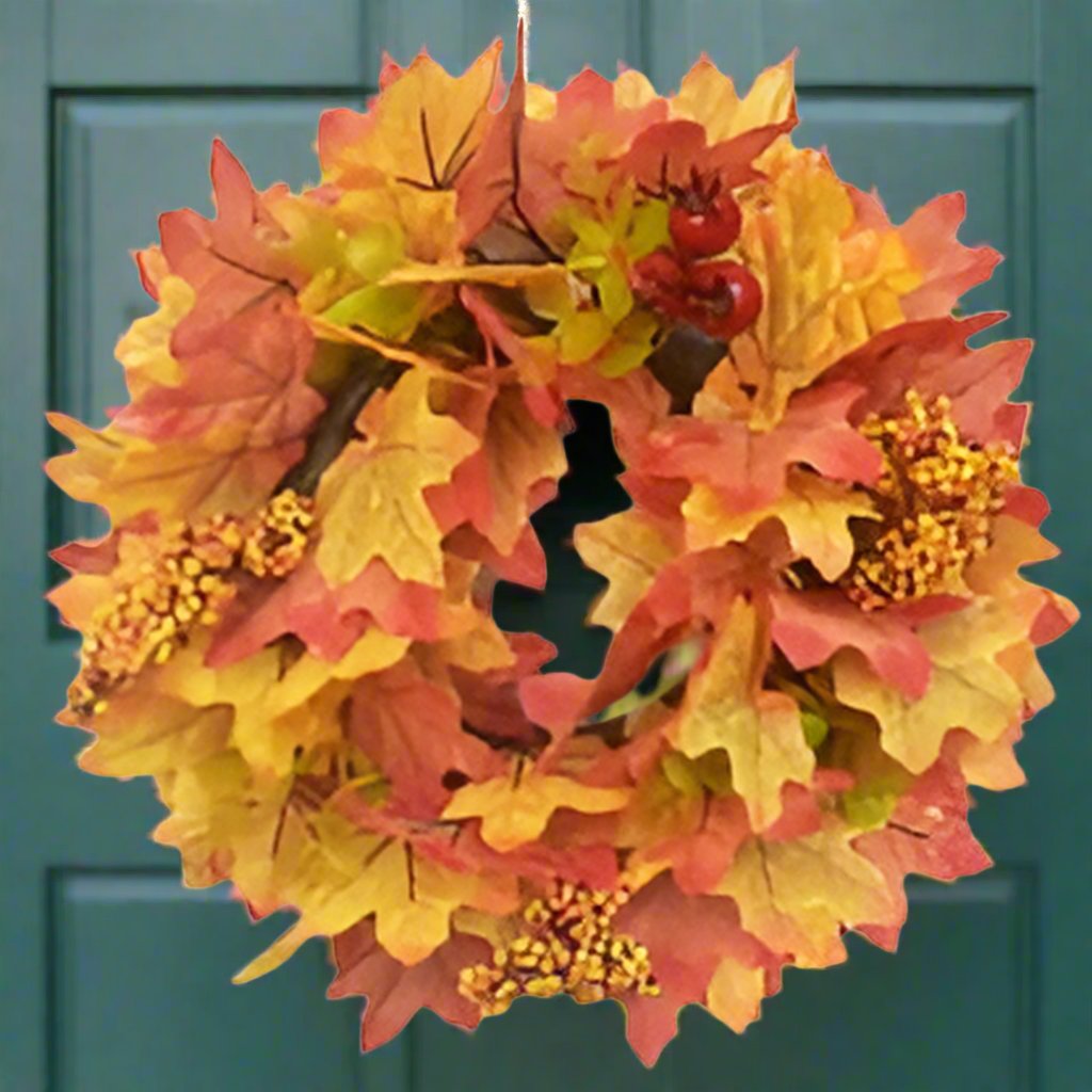 Autumn Leaves Wreath