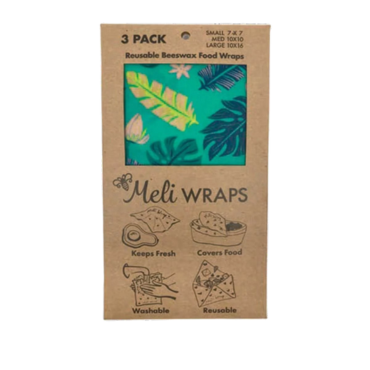 Meli Wraps Reusable and Eco-Friendly Beeswax Food Wraps - Lau