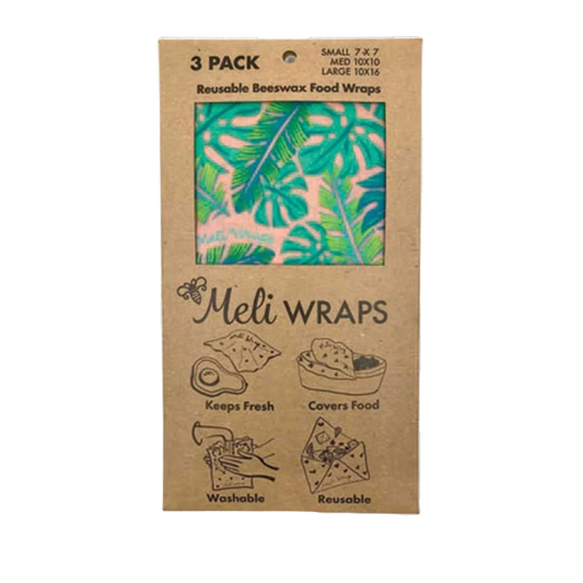 Meli Wraps Reusable and Eco-Friendly Beeswax Food Wraps - Kahanu