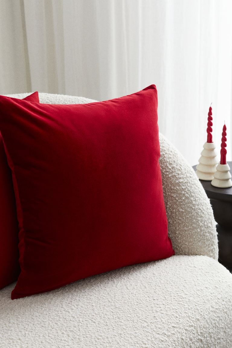 Red Velvet Cushion