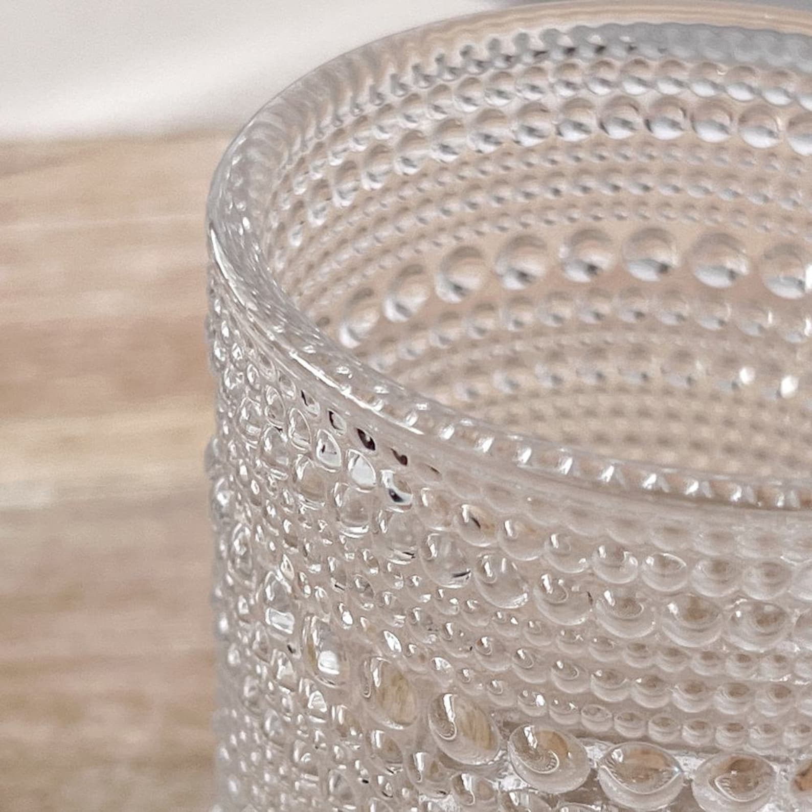 Vintage Beaded Glasses - 10oz.