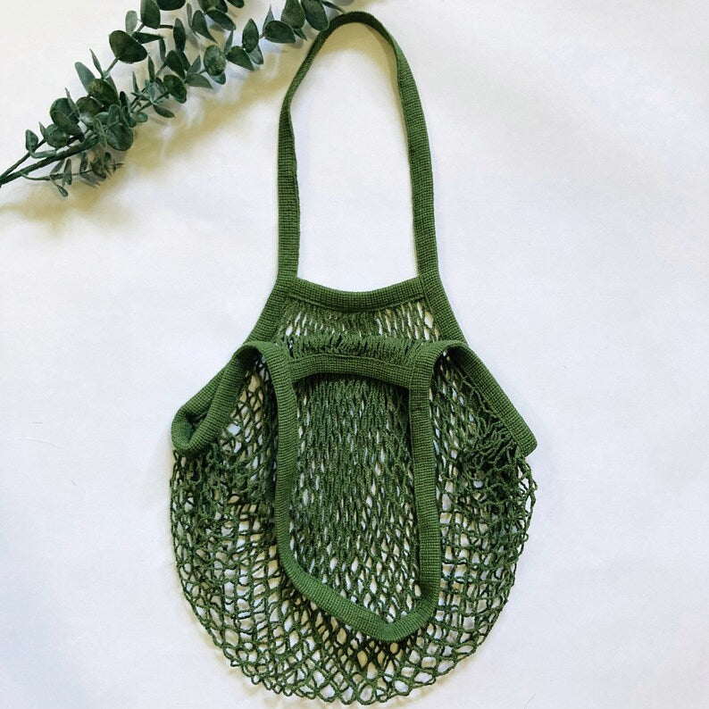 Cotton Mesh Tote Bags