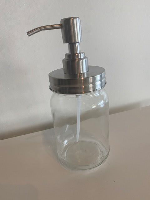 Stainless pump- Mason jar
