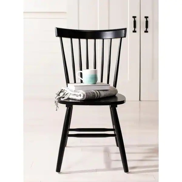 Wooden dining chairs - Black