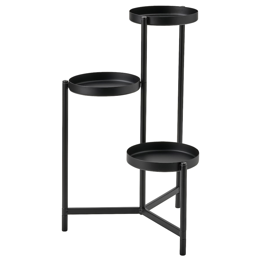 Steel Black Plant Stand