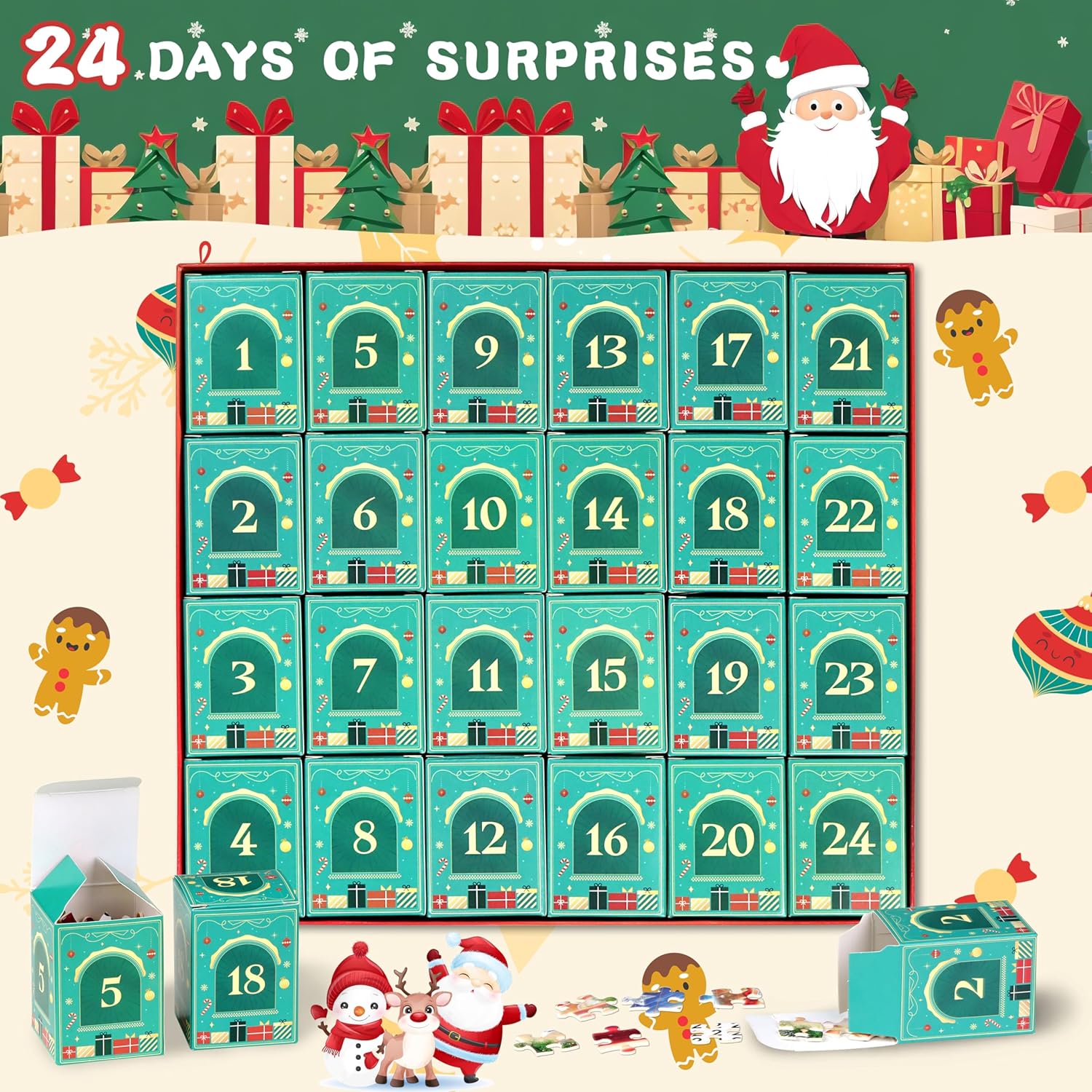 Jigsaw Advent Calendar