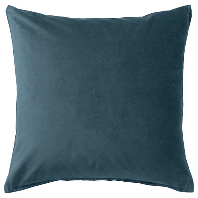 Azure Velvet Cushion