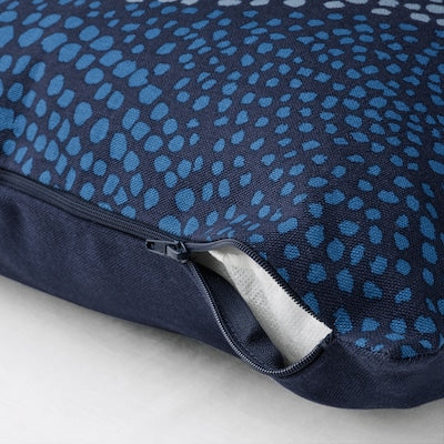 Blue Dotted Cushion