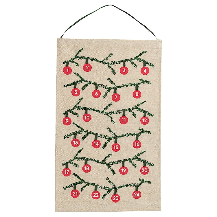 Jute "Refillable" Advent Calendar