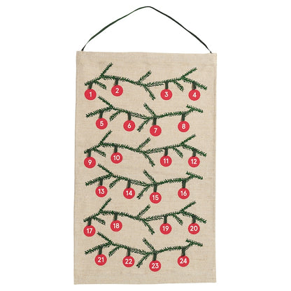 Jute "Refillable" Advent Calendar