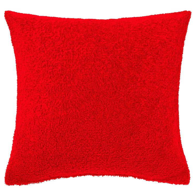 Plush Red Cushion