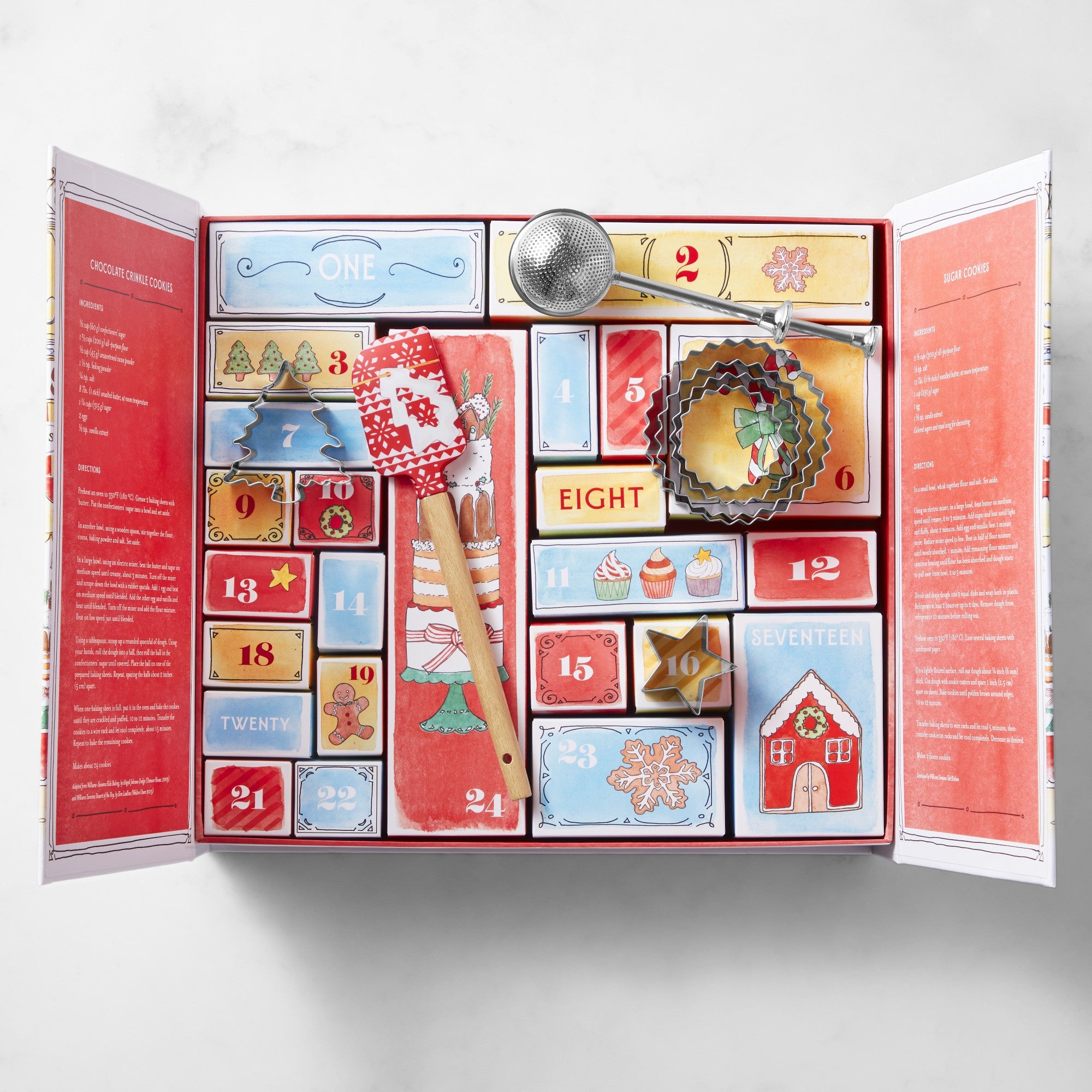 24 Days of Baking Cookies Advent Calendar