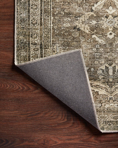 Layla Runner Rug in Antique Moss