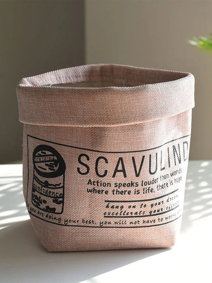 Faux Sack Planter