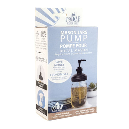 Mason Jar Lid & Pump - Soap Dispenser