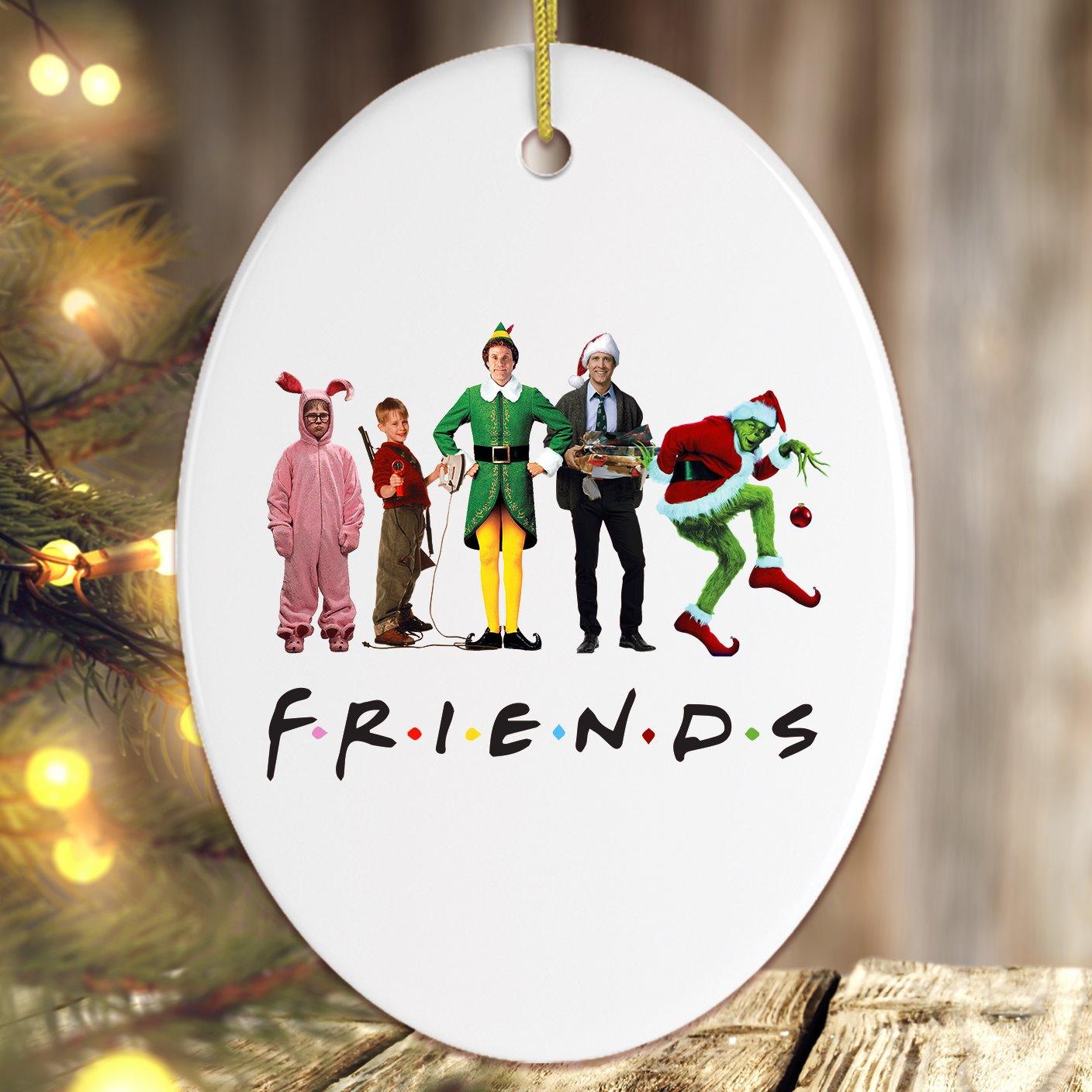Christmas Character 'Friends' Christmas Tree Ornament