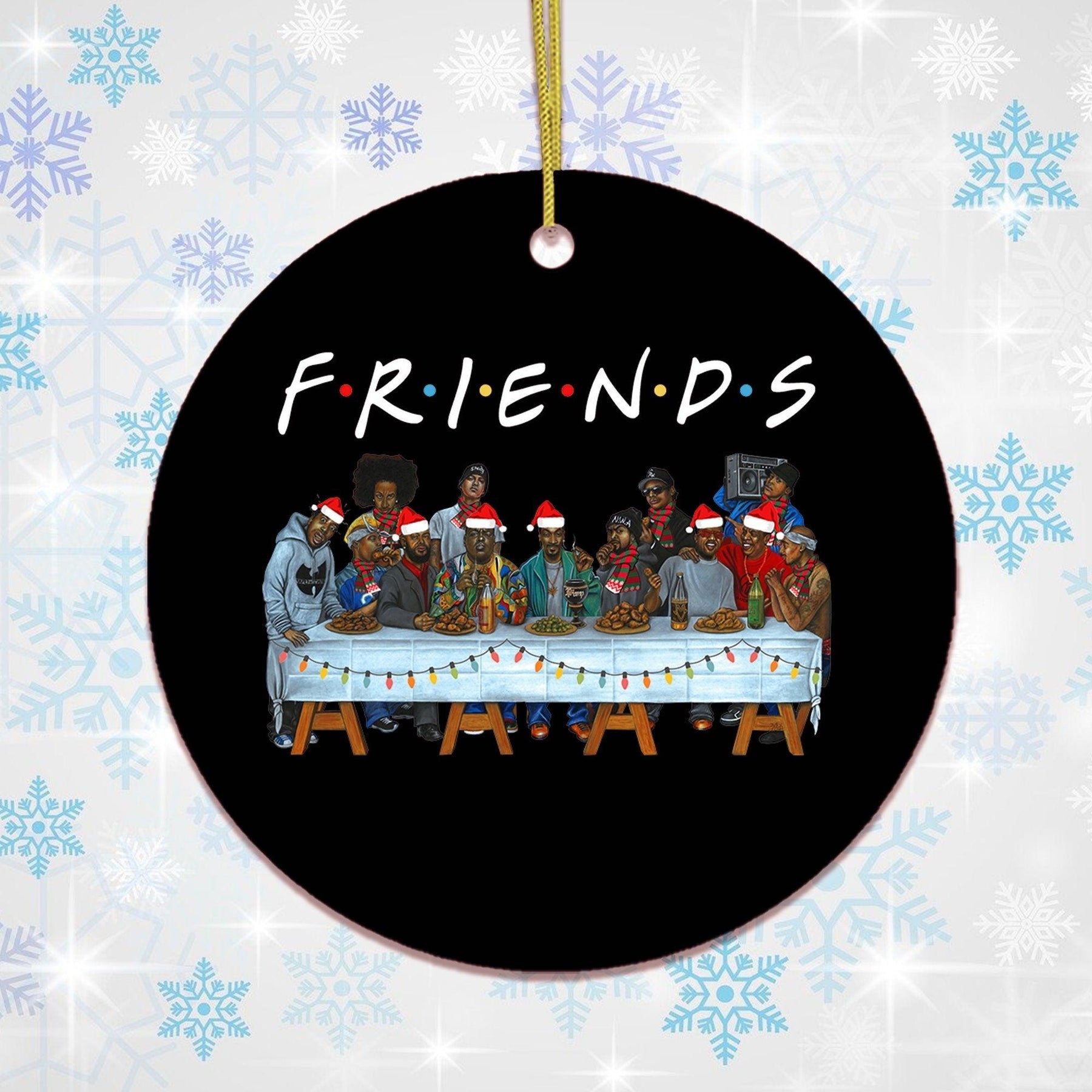 Hiphop Legends 'Friends' Christmas Ornament