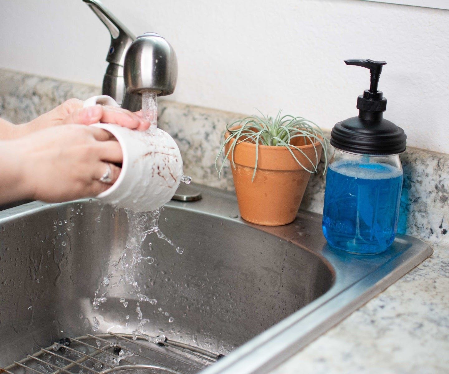 Mason Jar Lid & Pump - Soap Dispenser